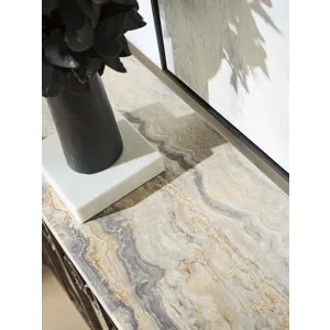 Montecito Fletcher Metal Console Table