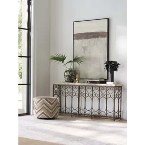 Montecito Fletcher Metal Console Table