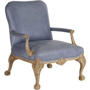 Barclay Butera Upholstery Hollis Leather Chair