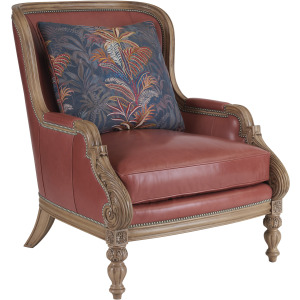 Barclay Butera Upholstery Kamari Leather Chair