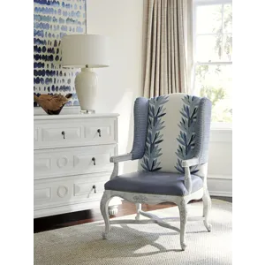 Barclay Butera Upholstery Patras Leather Chair