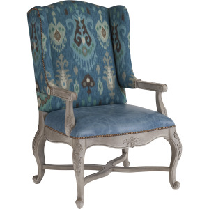 Barclay Butera Upholstery Patras Leather Chair
