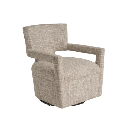 Barclay Butera Upholstery Woodside Swivel Chair