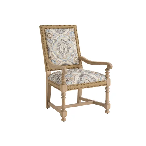 Montecito Anderson Custom Upholstered Arm Chair
