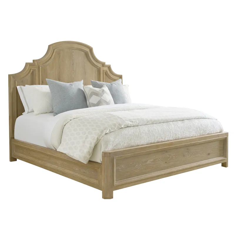 Montecito Valley Club Panel Bed - Queen
