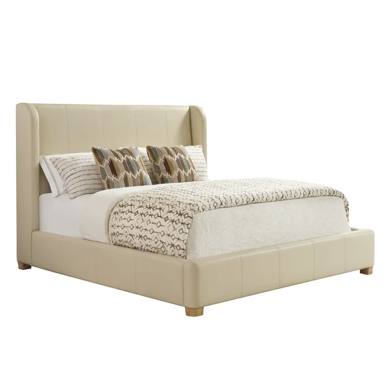 Montecito Summerland Leather Bed - California King