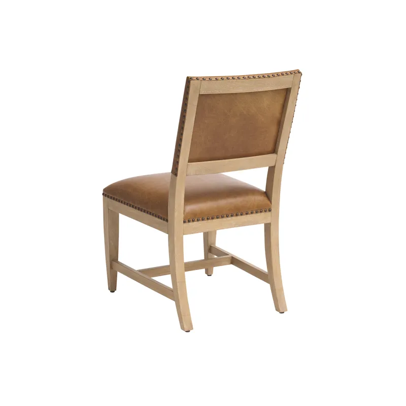 Montecito Colburn Leather Upholstered Side Chair