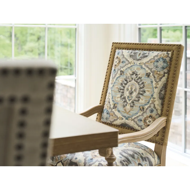 Montecito Anderson Custom Upholstered Arm Chair