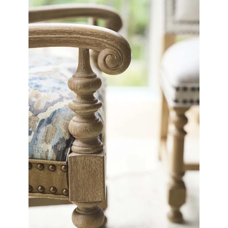 Montecito Anderson Custom Upholstered Arm Chair