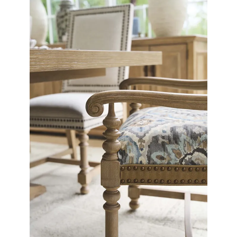 Montecito Anderson Custom Upholstered Arm Chair