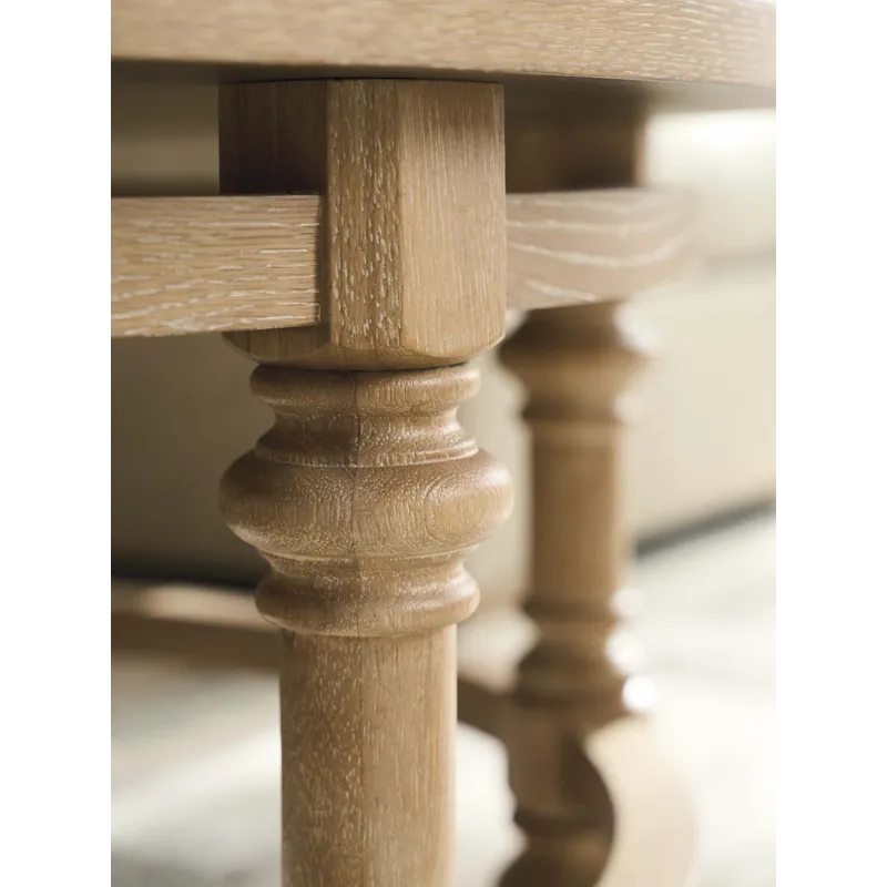 Montecito Hollister Round Cocktail Table