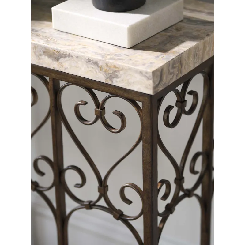 Montecito Fletcher Metal Console Table