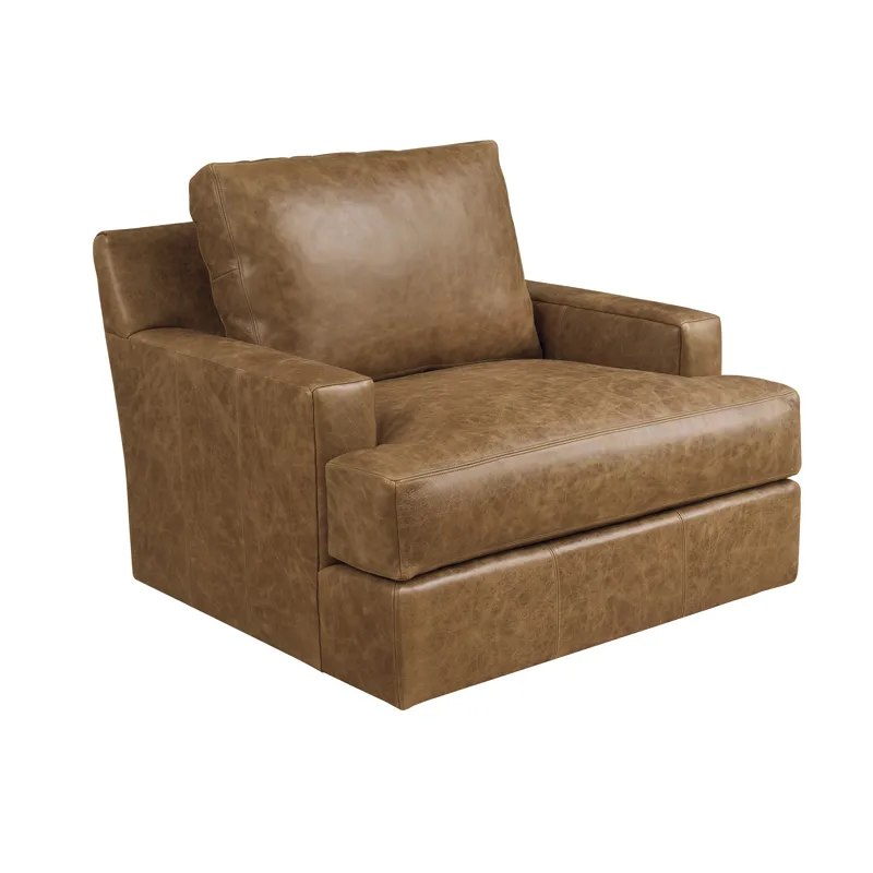 Barclay Butera Upholstery Millington Leather Chair