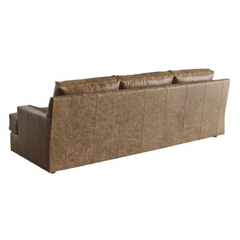 Barclay Butera Upholstery Millington Leather Sofa
