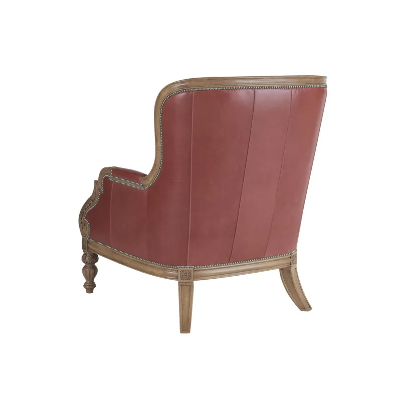 Barclay Butera Upholstery Kamari Leather Chair