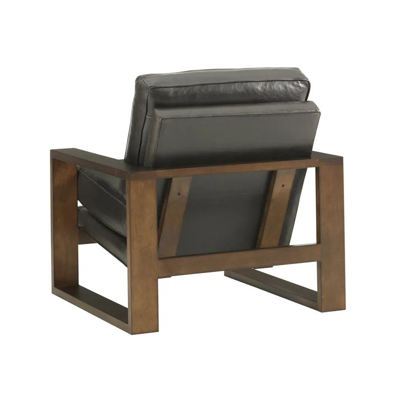 Barclay Butera Upholstery Thaynes Leather Chair