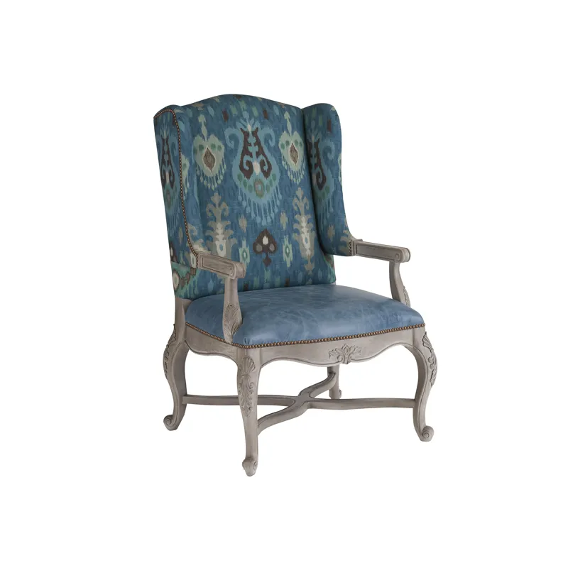Barclay Butera Upholstery Patras Leather Chair