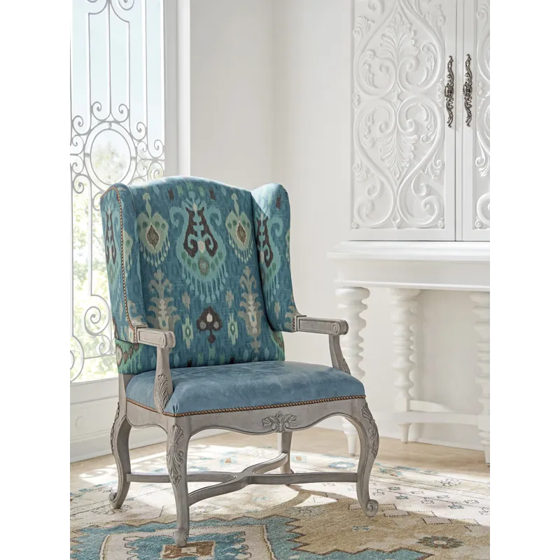 Barclay Butera Upholstery Patras Leather Chair