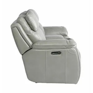 Levitate Motion Loveseat w/Power &amp; Console - Nickle