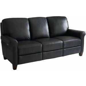 Dixon Motion Sofa with Power Headrest - Cobalt