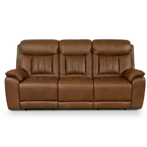 Benson Leather Power Reclining Sofa