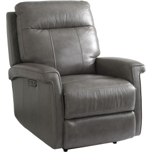 Matthews Glider Recliner w/Power - Pewter