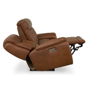 Benson Leather Power Reclining Sofa