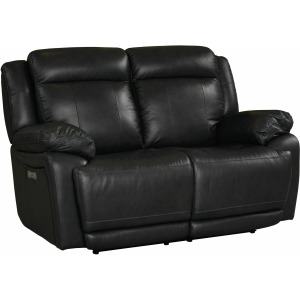 Evo Motion Loveseat with Power - Graphite