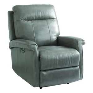 Mathews Power Recliner - Indigo