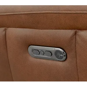 Benson Leather Power Reclining Sofa