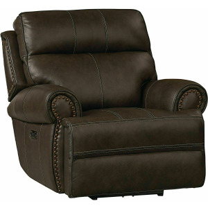 Claremont Wall Saver Recliner w/Power - Java