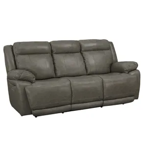 Evo Motion Sofa with Power Headrest - Pewter