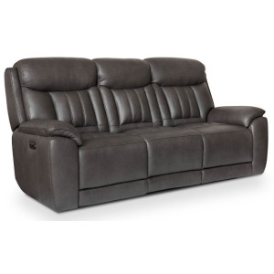 Benson Leather Power Reclining Sofa