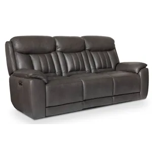 Benson Leather Power Reclining Sofa