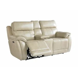 Levitate Motion Loveseat w/Power &amp; Console - Diamond