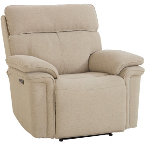Andre Wallsaver Recliner w/Power - Oatmeal