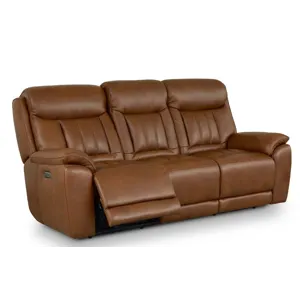Benson Leather Power Reclining Sofa