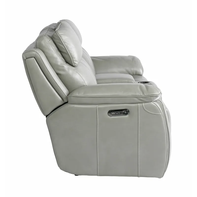 Levitate Motion Loveseat w/Power &amp; Console - Nickle