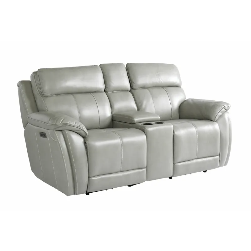 Levitate Motion Loveseat w/Power &amp; Console - Nickle