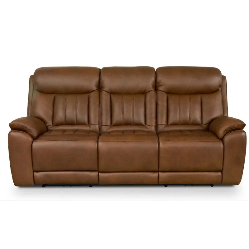 Benson Leather Power Reclining Sofa