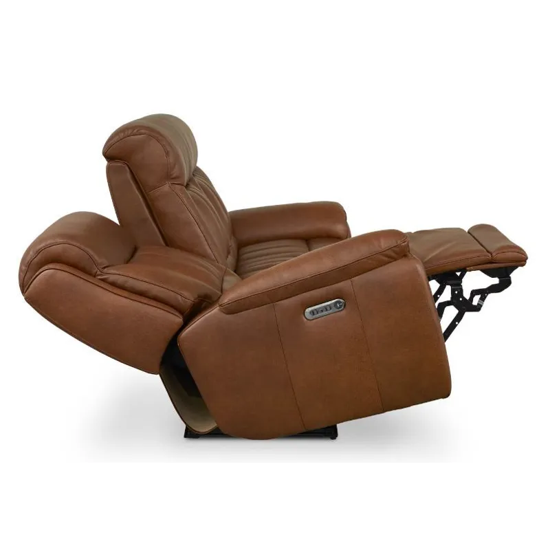 Benson Leather Power Reclining Sofa