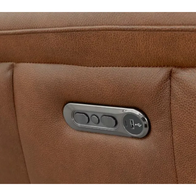 Benson Leather Power Reclining Sofa