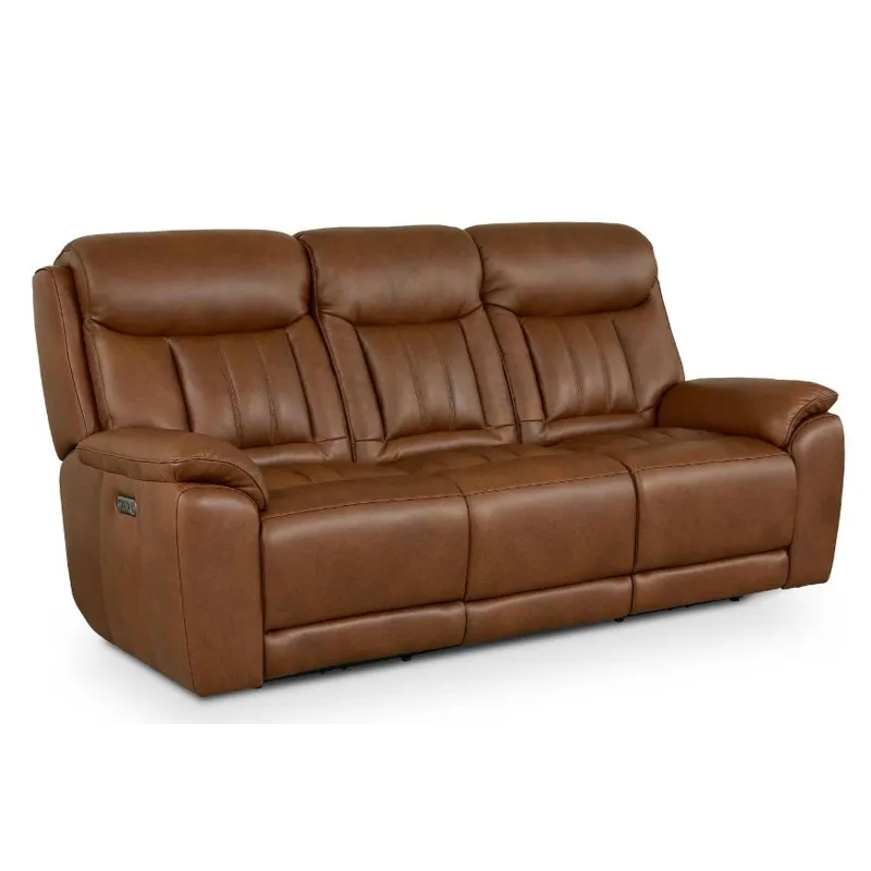 Benson Leather Power Reclining Sofa