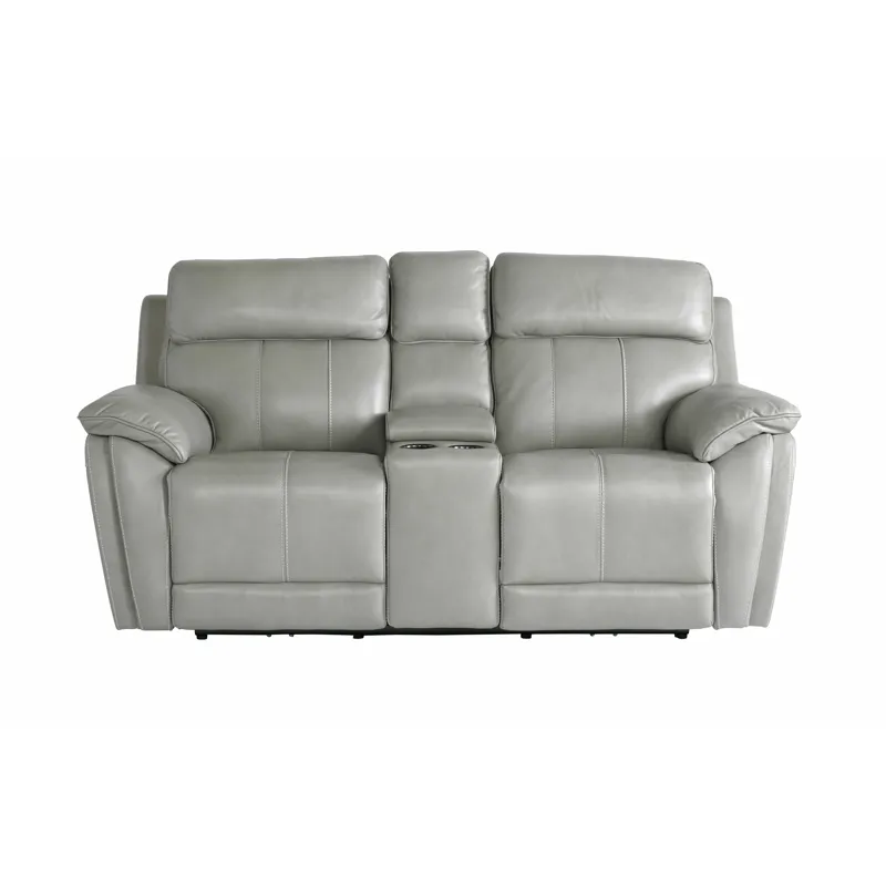 Levitate Motion Loveseat w/Power &amp; Console - Nickle