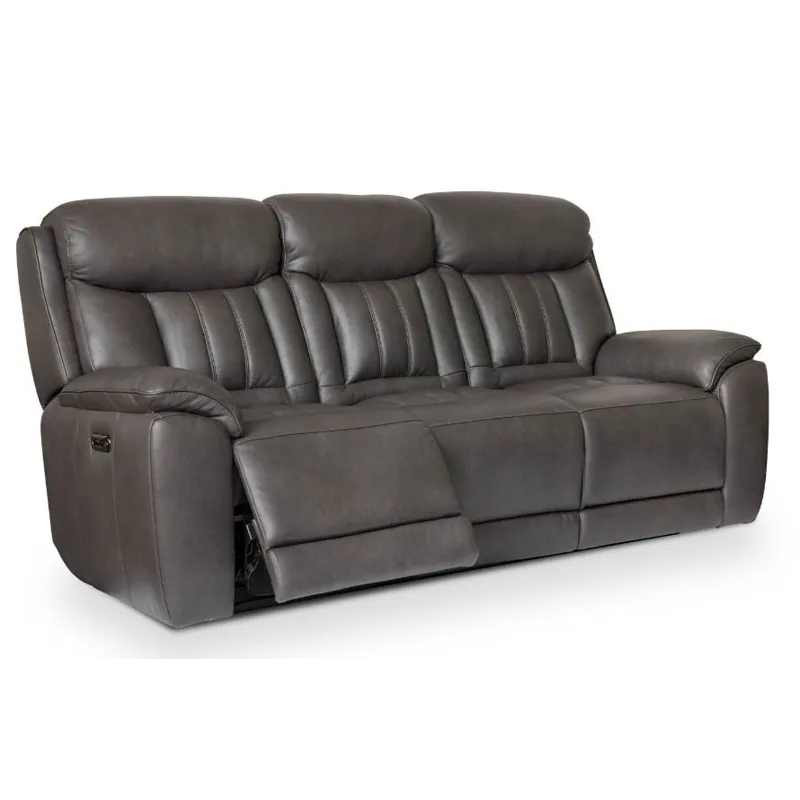 Benson Leather Power Reclining Sofa