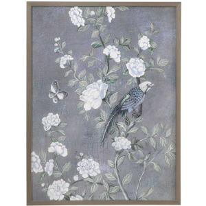 Birds & Blooms I Framed Print