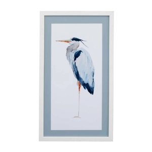 Heron III Framed Print