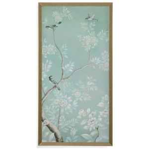 Birds & Flowers I Framed Print