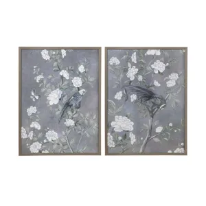 Birds &amp; Blooms II Framed Print
