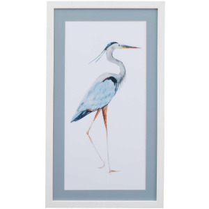 Heron I Framed Print